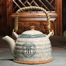 紫砂壺 家用陶瓷茶壺大號功夫茶具大容量提梁壺餐廳會客泡茶壺單壺提壺 歷史價格詳細信息