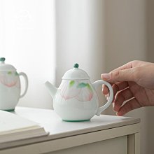 陶川 純手繪紫色花口品茗杯輕奢復古主人杯陶瓷功夫茶具單杯茶杯 歷史價格詳細信息
