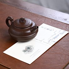【正思堂】 紫砂壺  龍蛋  早期朱泥梨皮~大彬 歷史價格詳細信息