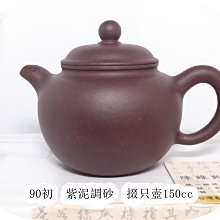 老泥90初作 老茶.普洱茶最佳拍檔 紫泥調砂掇只壺150cc 價格比較,價格查詢,歷史價格詳細信息