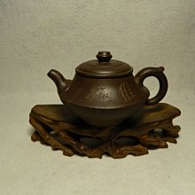 早期紫砂壺—小花瓶款式，泥料:老朱泥，獨孔出水，空壺容量約120CC 歷史價格詳細信息