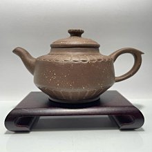 雅品壺~早期粗皮朱泥桶壺 鋼印孟臣詩句#E129 歷史價格詳細信息