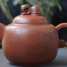 何道洪1958百福圖紫砂壺，容量360 cc。俗俗賣！ 歷史價格詳細信息