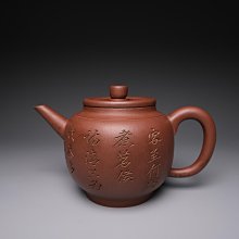 早期宜興紫砂壺／清代逸公詩詞／ 球孔.       容量：約160CC 歷史價格詳細信息