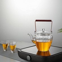 日式提梁壺功夫茶具套裝一壺四杯帶罐公司開業活動送禮品套裝 歷史價格詳細信息