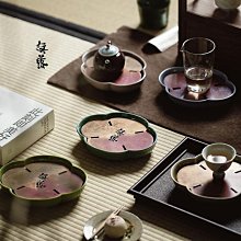 干泡小茶盤陶瓷家用功夫茶具套裝儲水簡約石茶臺迷你圓形竹制托盤XDY超夯 正品 活動 優惠 歷史價格詳細信息