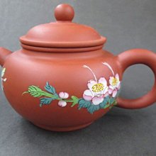 《藏寶閣》21176《紅泥.球孔.100cc》手拉胚加彩壺.陸記泥人堂手拉. 1250元起標 歷史價格詳細信息