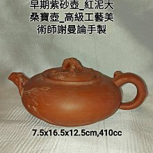50年代 早期純手工制 朱泥鋼盔帽膨蓋標準水平壺 荊溪惠孟臣 倒勾臣 回頭臣 大溪款 柴窯燒 薄胎老壺 歷史價格詳細信息