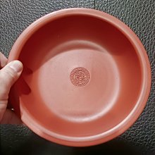 早期茶船 茶盤 朱泥 紫砂 茶船 茶盤 茶杯置物盤 - 直徑 19.5 公分 歷史價格詳細信息