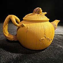 竹筒壺｜【優質降坡泥/柴燒款傳統手制全手工仿生器70cc9孔民間實力派作品】 紫砂壺 茶具 收藏【盛世收藏】-1552 歷史價格詳細信息