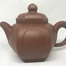 《楓香堂》 宜興紫砂 紫泥 獅子四方抽角壺 吳華製陶款 歷史價格詳細信息