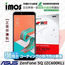 【愛瘋潮】華碩 ASUS ZenFone 5Q (ZC600KL) iMOS 3SAS 【正面】防潑水 防指紋 保護貼 價格比較,價格查詢,歷史價格詳細信息