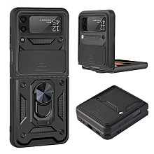 批發 快速出貨 適用于折疊指環三星Zflip3/zflip4手機殼 指環支架皮革帶保護套 歷史價格詳細信息