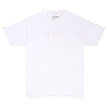 PLEASURES CORE LOGO EMBROIDERED T-SHIRT 黑白色 短袖 電繡LOGO 洛杉磯品牌 歷史價格詳細信息