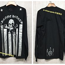 Chrome Hearts 克羅心????黑白拼色長Tee 歷史價格詳細信息