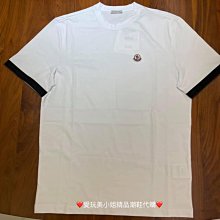 Moncler 白色 Logo 圖案 圓領T恤 全新正品 男裝 歐洲精品 歷史價格詳細信息