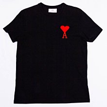 AMI PARIS 新款紅色愛心金屬品牌LOGO 尼龍斜背包/手機包 (黑色) 歷史價格詳細信息