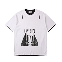 拼接短T 簡約拼接左胸文字印花 寬鬆短袖T恤【TJH1029】現貨＋預購 Doppler 歷史價格詳細信息