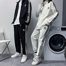 阿迪達斯三葉草風衣外套情侶款2024秋季新款連帽拼接防風衣休閑運 歷史價格詳細信息