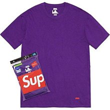 【潤資精品店】2021SS Supreme Hanes tagless Hanes 紫色 素TEE 單件 現貨 價格比較,價格查詢,歷史價格詳細信息