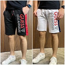美國百分百【全新真品】GUESS 短褲 短棉褲 褲子 五分褲 休閒褲 彈性 修身 鬆緊抽繩 男 黑色 白色 BM63 價格比較,價格查詢,歷史價格詳細信息