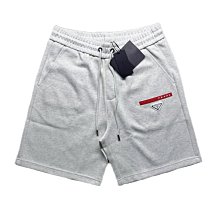 「嘎小姐的店」PPP - 2024/8月新款* 側邊立體刺繡字母logo設計鬆緊腰圍棉短褲 - 沒有尺寸表 歷史價格詳細信息