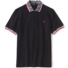 Fred perry polo 衫 M 號 藍 黑 灰 條紋 灰 歷史價格詳細信息