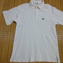 (抓抓二手服飾)  LACOSTE  POLO衫  黑色  M   (G175) 歷史價格詳細信息