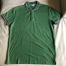 [品味人生]保證正品 Moncler 橘色 綠領  短袖POLO衫 size 14 適合 S 或 XS 歷史價格詳細信息
