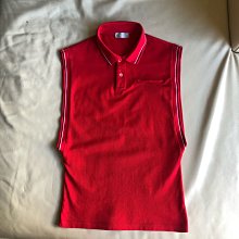 [品味人生2]保證正品 Dior Homme  DH 紅色網眼  無袖 POLO衫 size S 價格比較,價格查詢,歷史價格詳細信息