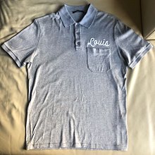 [品味人生2]保證正品 Louis Vuitton LV 灰色 經典  polo 衫  size  4L  大size 歷史價格詳細信息