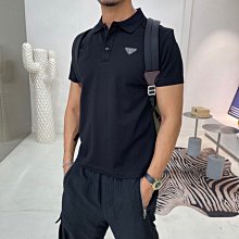 Moncler 棉質 翻領 POLO衫 經典logo 款。黑 / 白 任選 歷史價格詳細信息