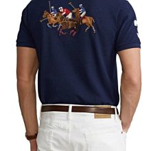 POLO Ralph Lauren 現貨 青年款 白色大馬 短袖 polo衫 黑色 歷史價格詳細信息