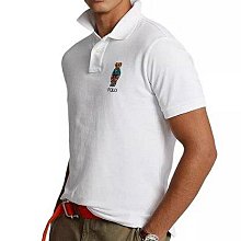 POLO Ralph Lauren 現貨 青年款 白色大馬 短袖 polo衫 黑色 歷史價格詳細信息