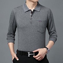 中年長袖t恤男半高領加厚爸爸裝純棉秋衣中老年寬松上衣老頭衫 歷史價格詳細信息