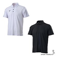 MIZUNO 男 短袖 POLO衫 上衣 運動 透氣 排汗 黑白 - 32TA151701 / 32TA151709 歷史價格詳細信息