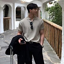 休閒輕熟風Polo衫短袖男 M-3XL 透氣短袖 素色氣質男裝-22號穿搭 歷史價格詳細信息