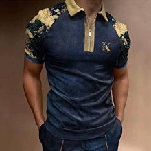 男士 polo 衫、男士 T 恤、男士 T 恤、純棉鱷魚 T 恤、標準款、奢華  優雅-22號穿搭-22號穿搭 歷史價格詳細信息