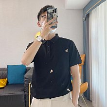 POLO衫男 潮牌ins華夫格翻領短袖t恤男 韓版素色輕奢polo衫潮流寬鬆彈力上衣 正韓 潮男必備-22號穿搭 歷史價格詳細信息