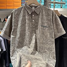 Polo衫男復古短袖小眾設計感半拉鍊t恤夏季純棉情侶寬鬆短袖-至簡原創 歷史價格詳細信息
