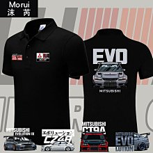 JDM日本性能車三菱Evolution拉力賽改裝車Polo衫男女短袖T恤半袖-22號穿搭 價格比較,價格查詢,歷史價格詳細信息