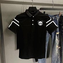 時尚男士短袖 POLO T 恤男士刺繡 POLO T 恤男士休閒領 T 恤-22號穿搭 歷史價格詳細信息