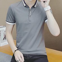 時尚夏季人 Polo 襯衫男士襯衫印花短袖上衣街頭服裝-22號穿搭 歷史價格詳細信息