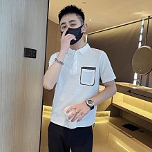 拼色短袖T恤男士夏裝大尺碼顯瘦休閒短袖韓版上衣-正正男裝 歷史價格詳細信息