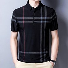 男士商務休閒polo衫冰絲翻領t恤男M-3XL 2023夏季潮流polo衫短袖速乾t恤男士上衣 歷史價格詳細信息