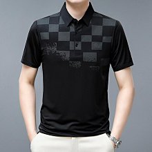 男士冰絲薄款polo衫短袖 2024夏季新款翻領t恤 涼感素色t恤男 透氣高彈 男生衣著 男士上衣 男士襯衫 男士t恤-22號穿搭 歷史價格詳細信息