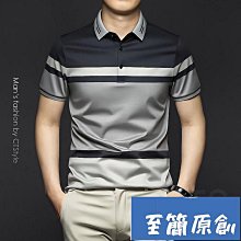 男裝 男裝polo衫夏季新款簡約百搭寬松純棉短袖t恤男 歷史價格詳細信息