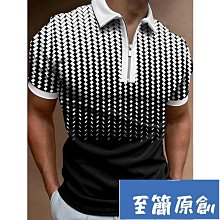 短袖polo衫三維印花休閒夏季時尚男士2024熱銷-22號穿搭 歷史價格詳細信息