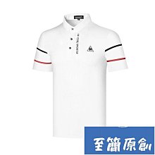 2024春夏款高爾夫男裝 Polo衫T恤男運動休閒服裝3D印花百搭-至簡原創 歷史價格詳細信息