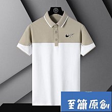 【男士短袖POLO衫 休閒商務polo衫 拉鏈翻領上衣 男生短袖T恤 潮流T恤 夏季薄款透氣上衣 男生運動上衣-至簡原創 歷史價格詳細信息